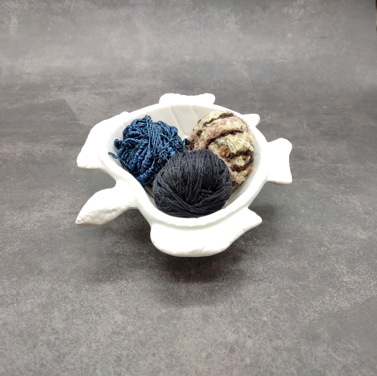 Sea Turtle Glossy White Ceramic Plate (1 dish approx. 6.75+ inches wide) White Turtle Dish for coastal table display & nautical decor!