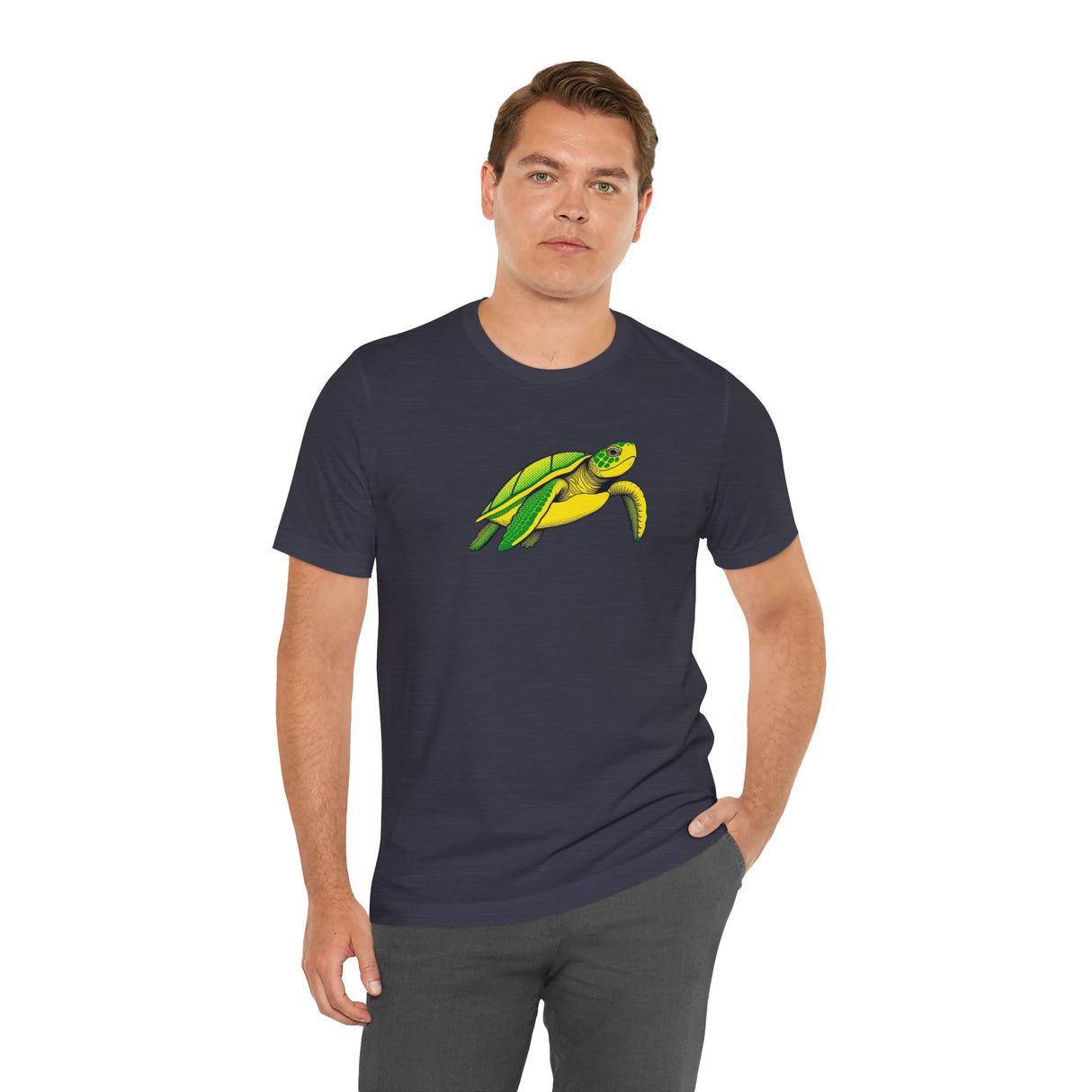 Pop Art Sea Turtle Graphic Tee - 4 Colors