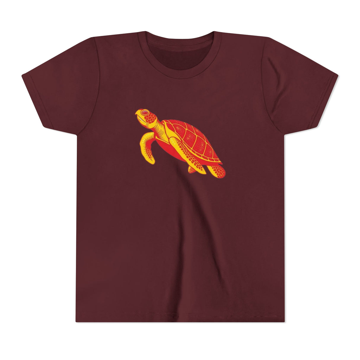 Red and Yellow Sea Turtle Youth Tee - 6 colors