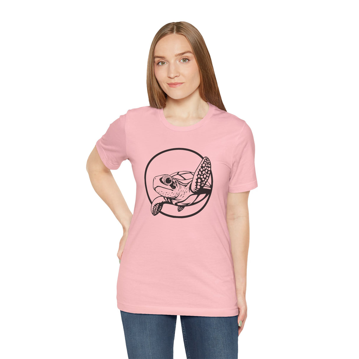 Waving Sea Turtle Graphic Tee - 9 Colors