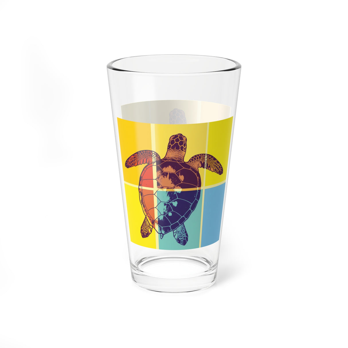 Mod Art Sea Turtle 16oz Drinkware
