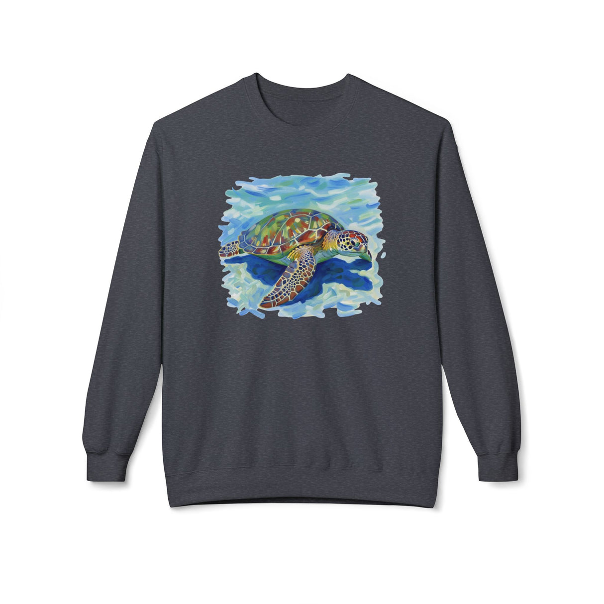 Watercolor Sea Turtle Sweatshirt - 4 colors