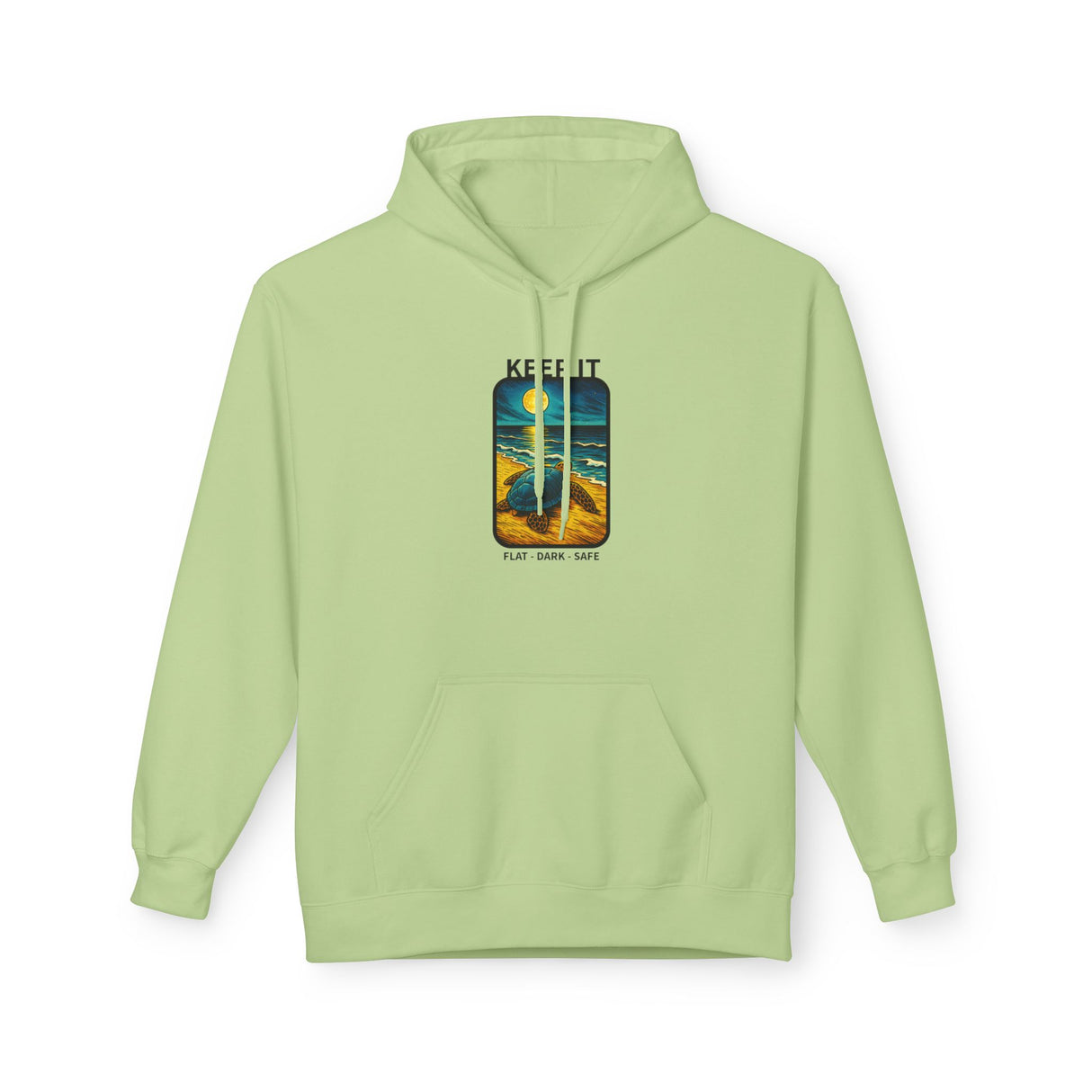 Keep It Flat Dark Safe Sea Turtle Hoodie - 7 Colors