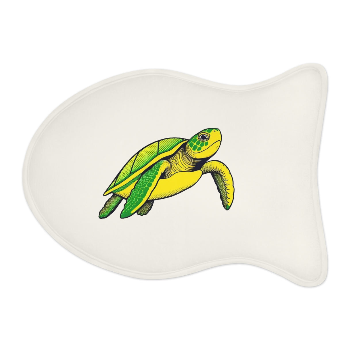 Colorful Turtle Pet Feeding Mat
