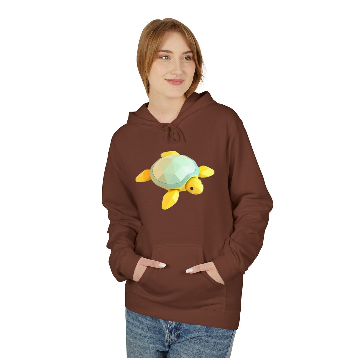 Digi-Block Baby Sea Turtle Hoodie - Fun and Comfy Sweatshirt - 5 Colors