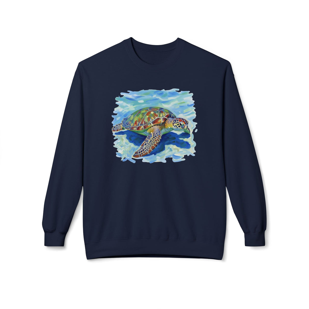 Watercolor Sea Turtle Sweatshirt - 4 colors