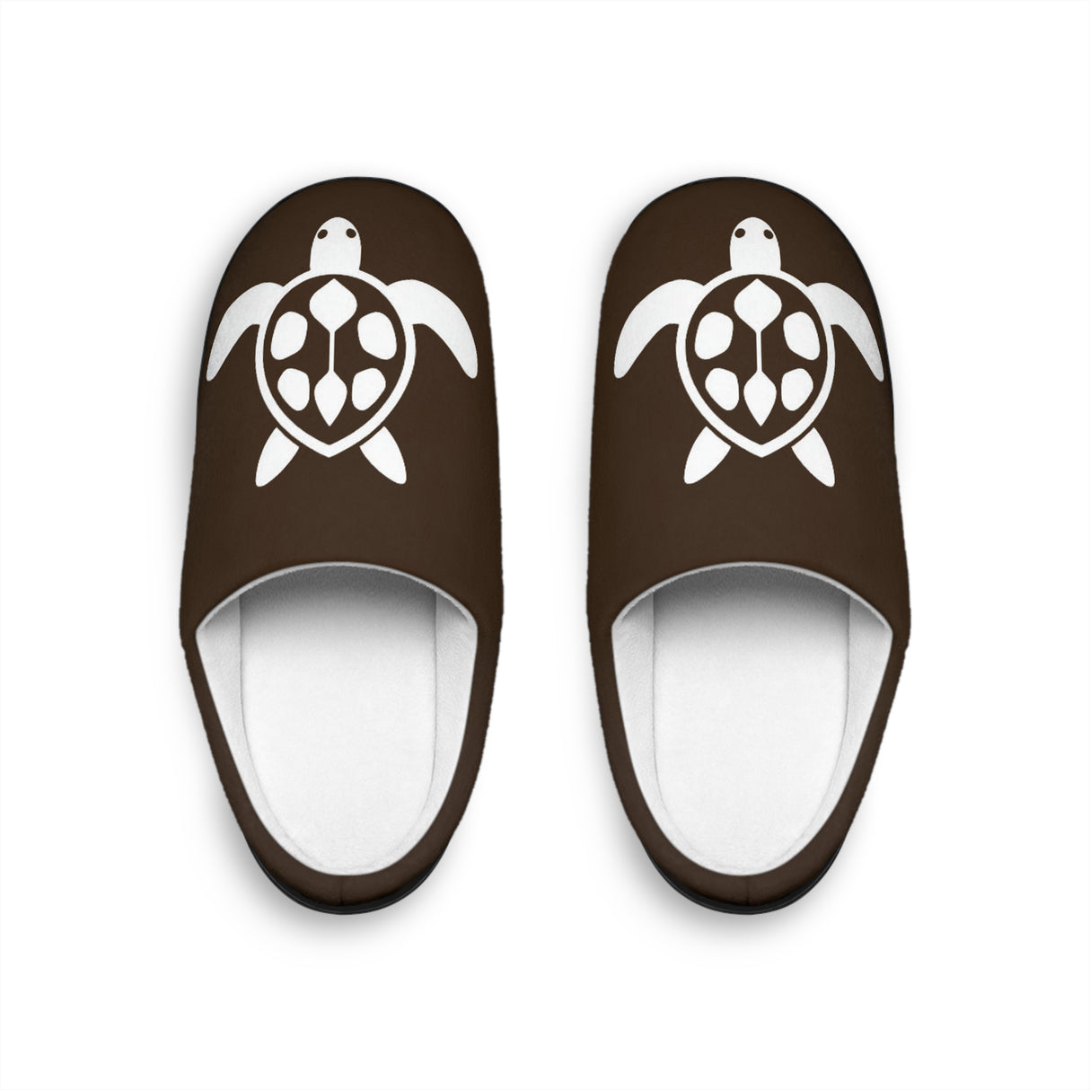 Mens Brown SeaTurtle Slippers