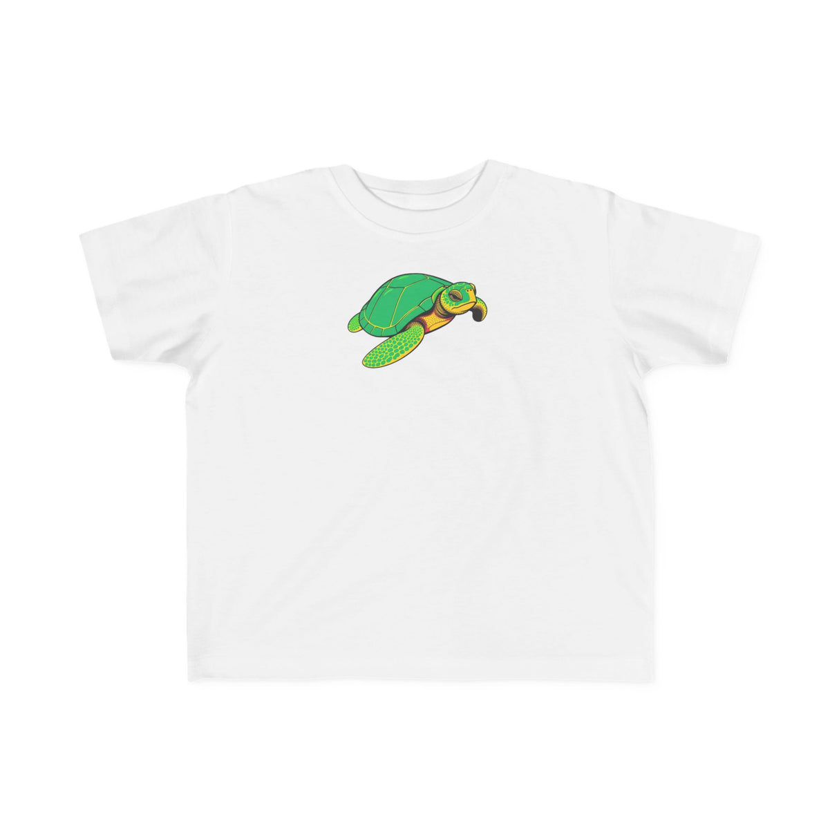 Toddler Cartoon Sea Turtle Tee - 10 colors