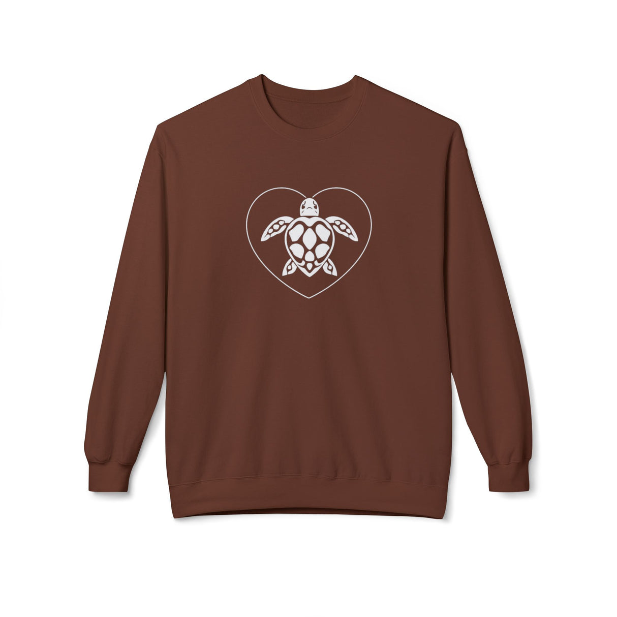 White Heart Sea Turtle Sweatshirt - 7 colors