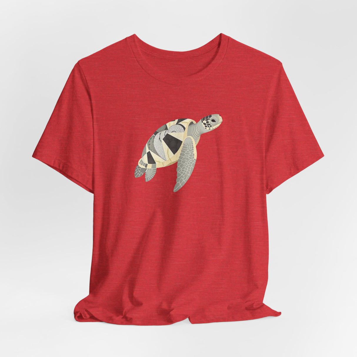 White and Gray Collage Sea Turtle Tee - 6 colors
