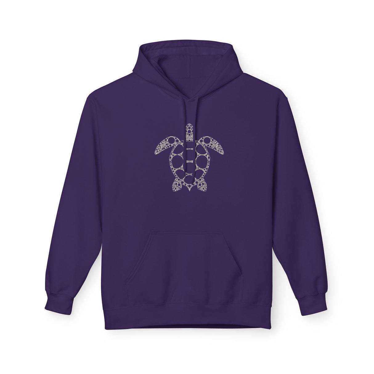 Detailed Circle Graphic Sea Turtle Hoodie - Comfy Sweatshirt - 5 Colors