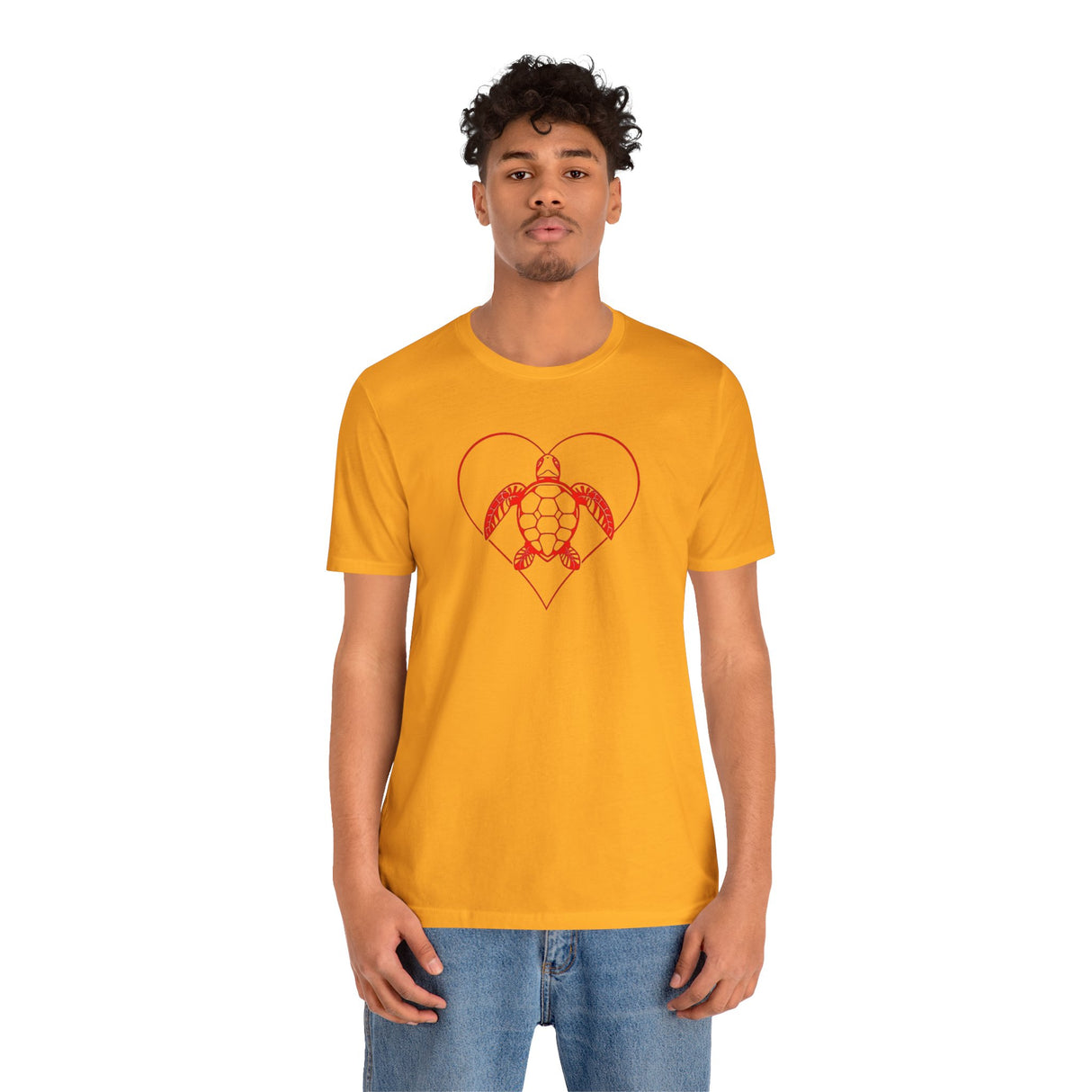 Red Heart Sea Turtle Graphic Tee - 8 Colors