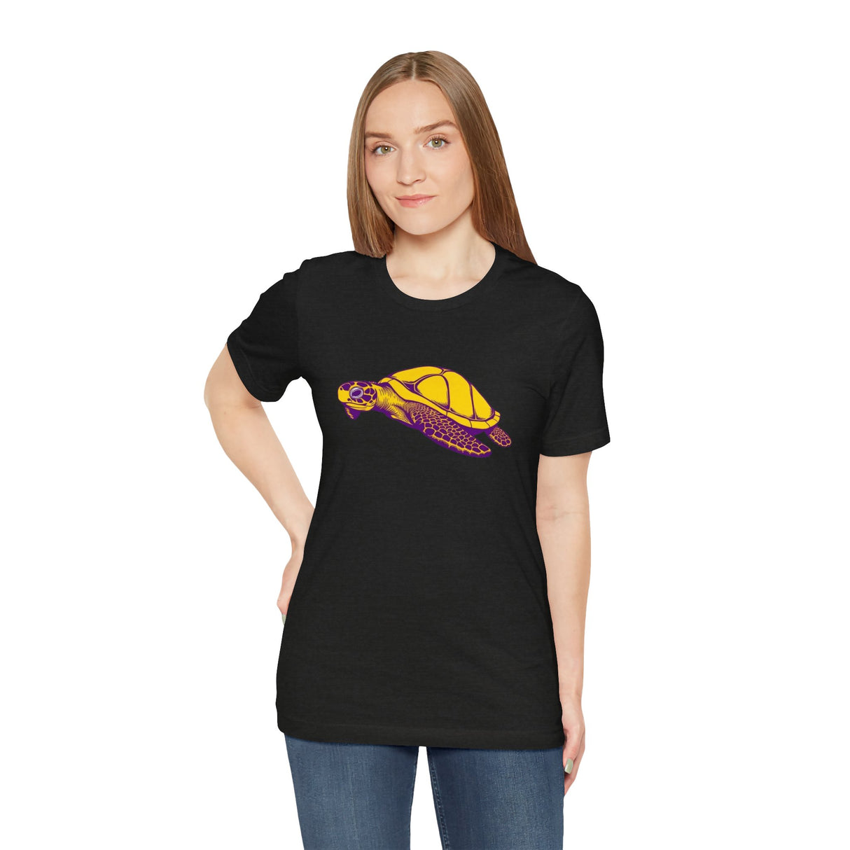 Purple and Gold Sea Turtle Tee - 5 colors