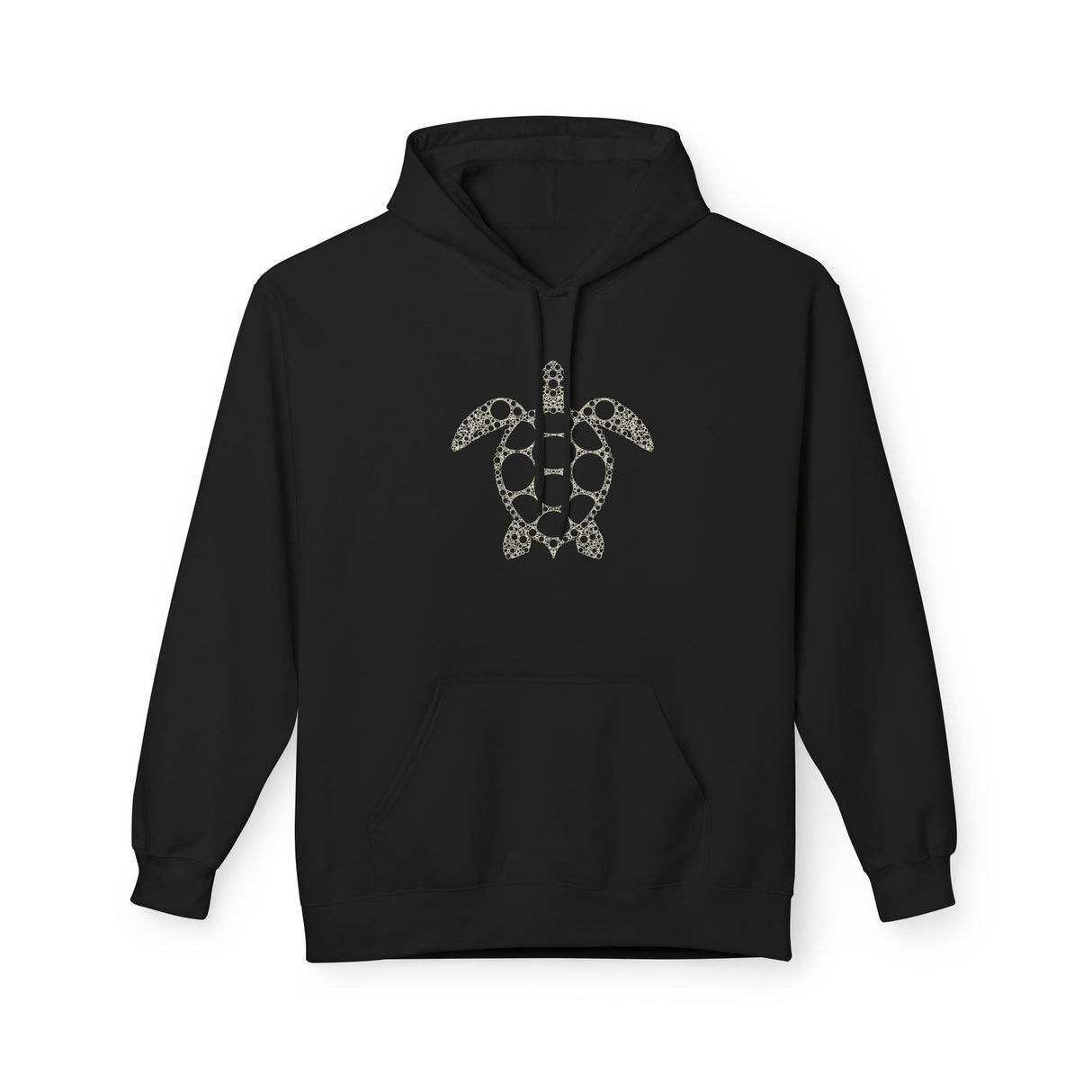 Detailed Circle Graphic Sea Turtle Hoodie - Comfy Sweatshirt - 5 Colors