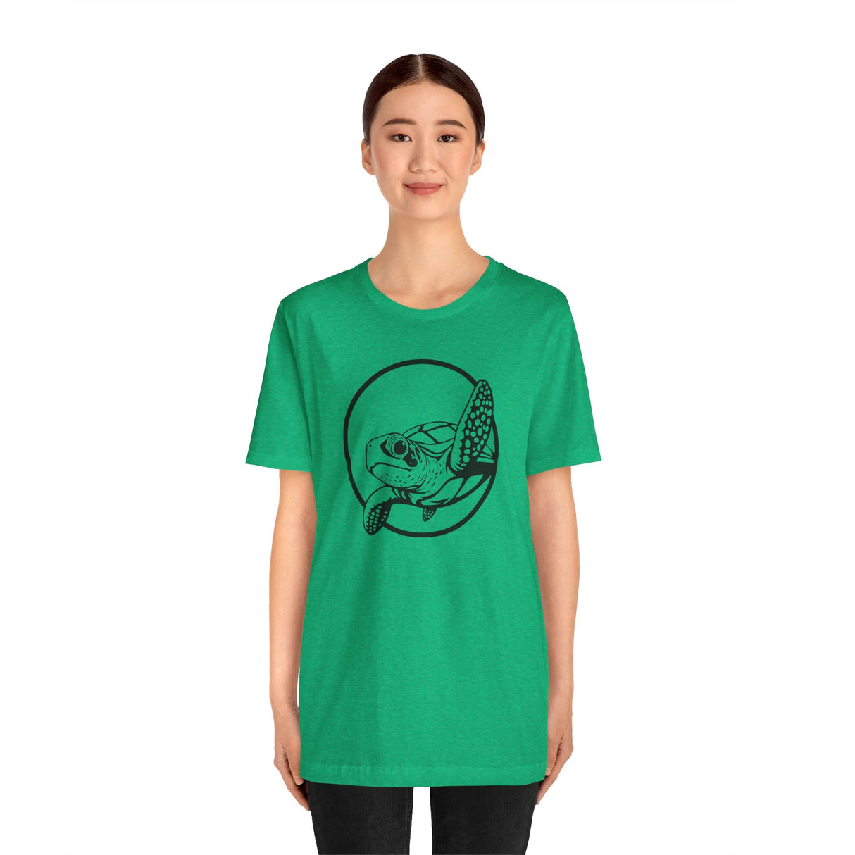Waving Sea Turtle Graphic Tee - 9 Colors