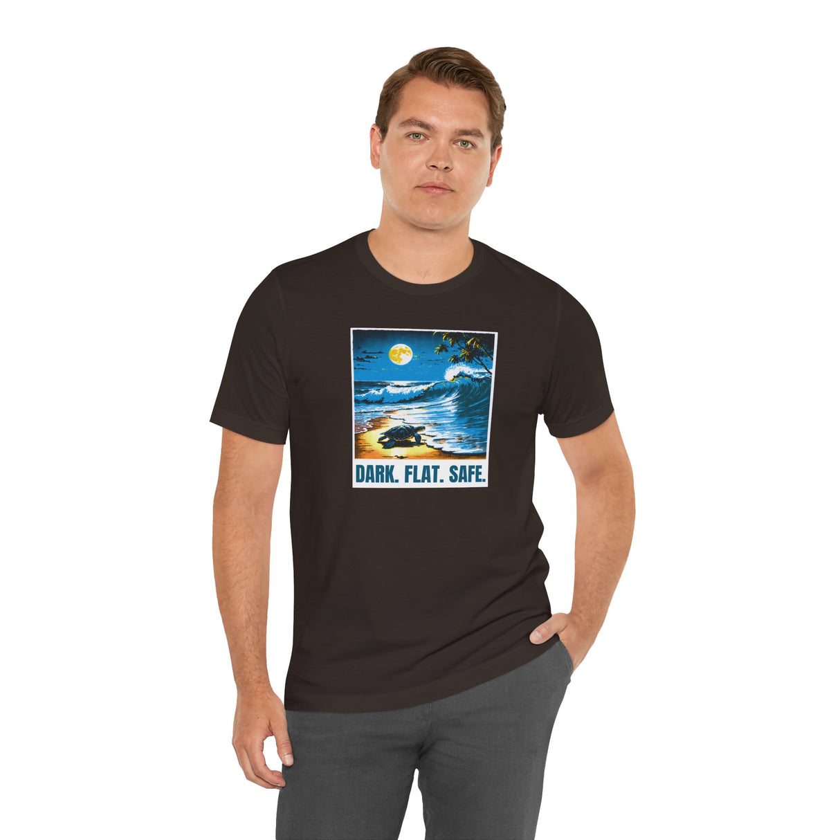 Dark Flat Safe Sea Turtle Tee - 5 Colors