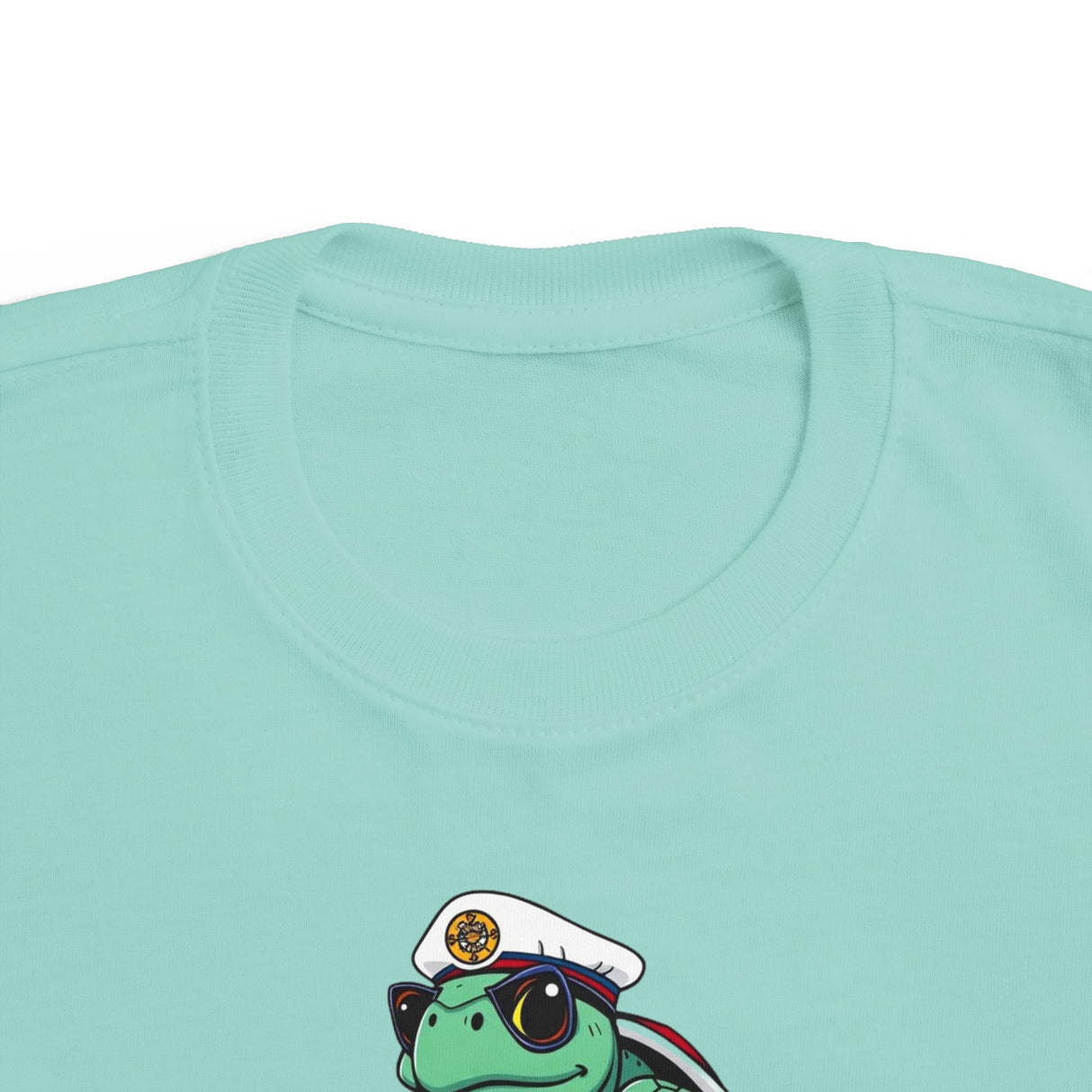 Toddler Cartoon Sailor Sea Turtle Tee - 10 colors