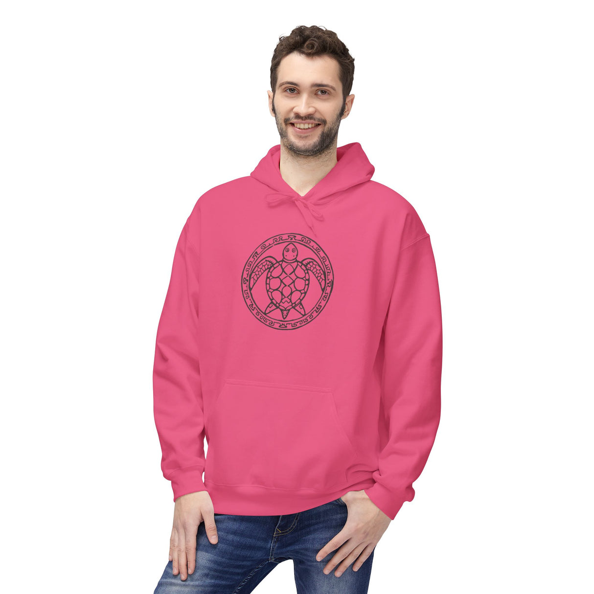 Tribal Sea Turtle Hoodie - Comfy Sweatshirt - 5 Colors