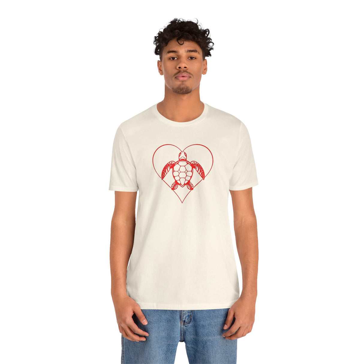 Red Heart Sea Turtle Graphic Tee - 8 Colors