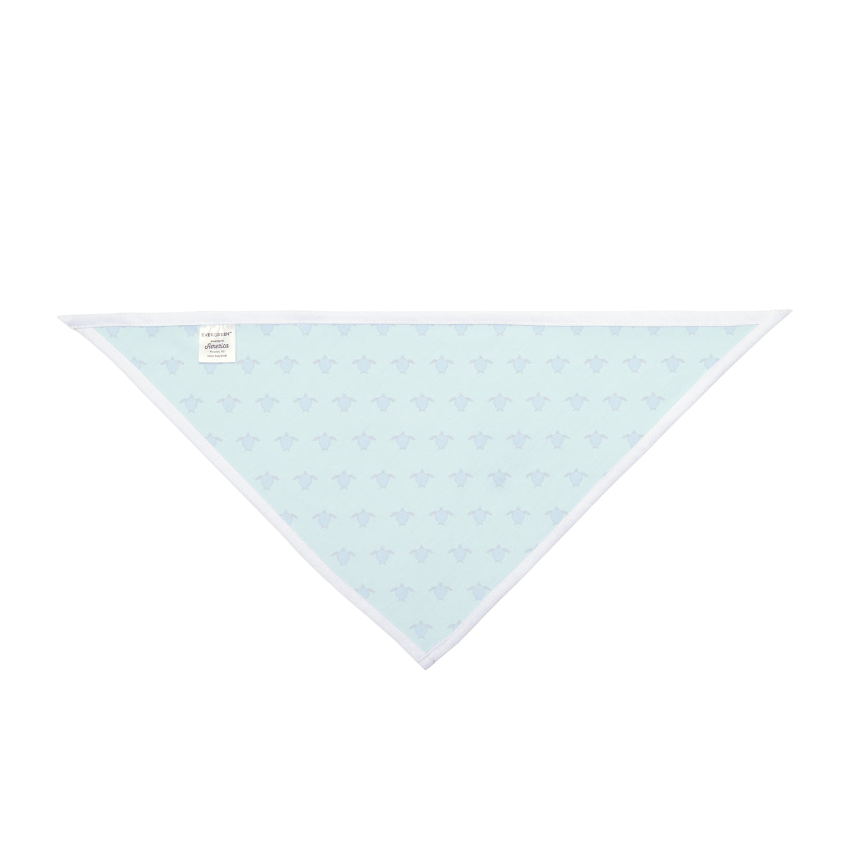 Stylish Blue Sea Turtle Pet Bandana for Dogs and Cats.