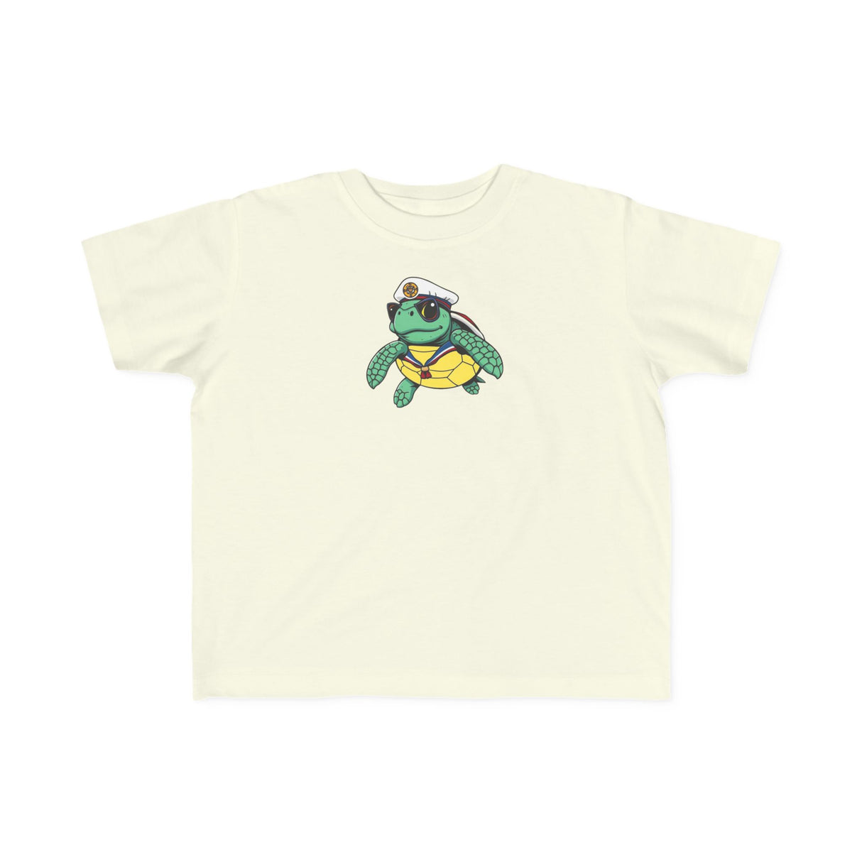 Toddler Cartoon Sailor Sea Turtle Tee - 10 colors