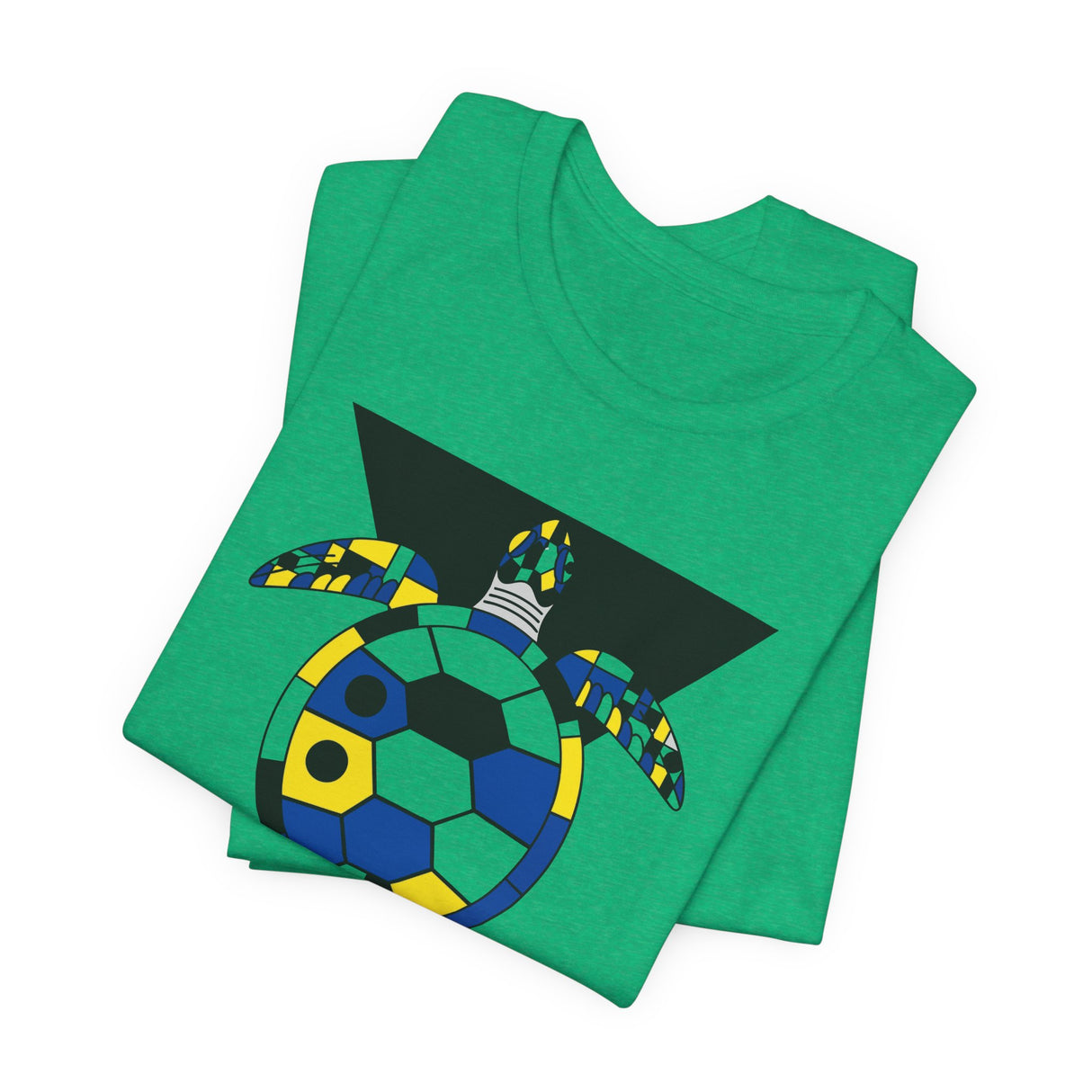 Bauhaus Blue Yellow Black Sea Turtle Graphic Tee - 5 Colors