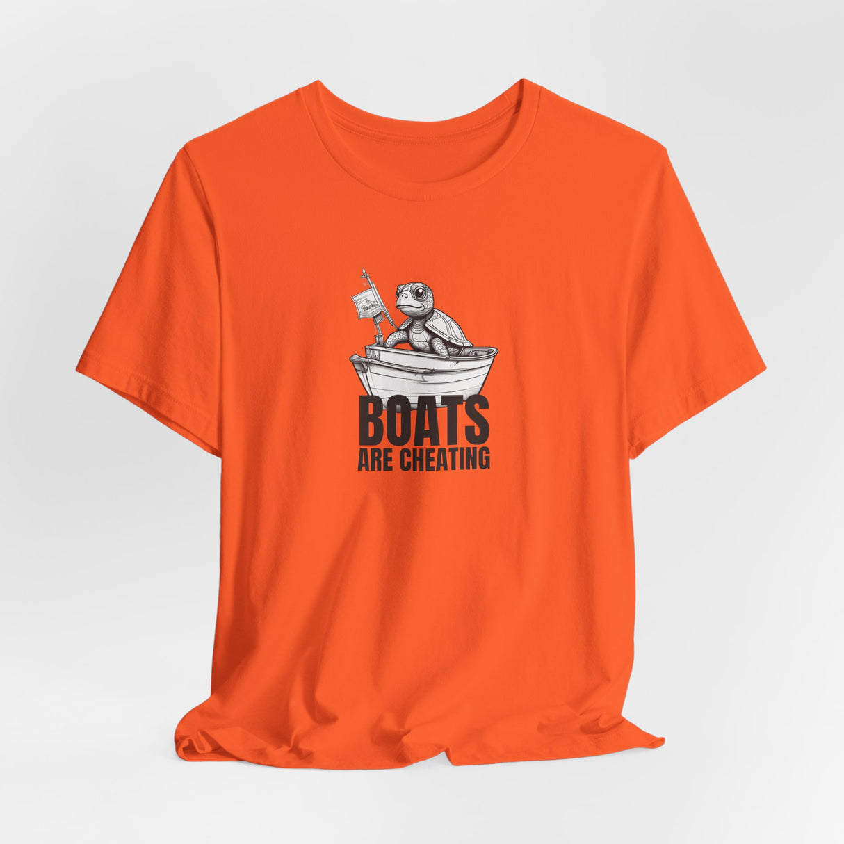 Boats Are Cheating Sea Turtle Tee - 6 Colors