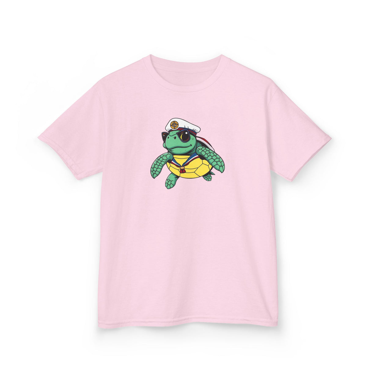 Kids Cute Baby Sea Turtle Sailor Cartoon Tee - 7 colors