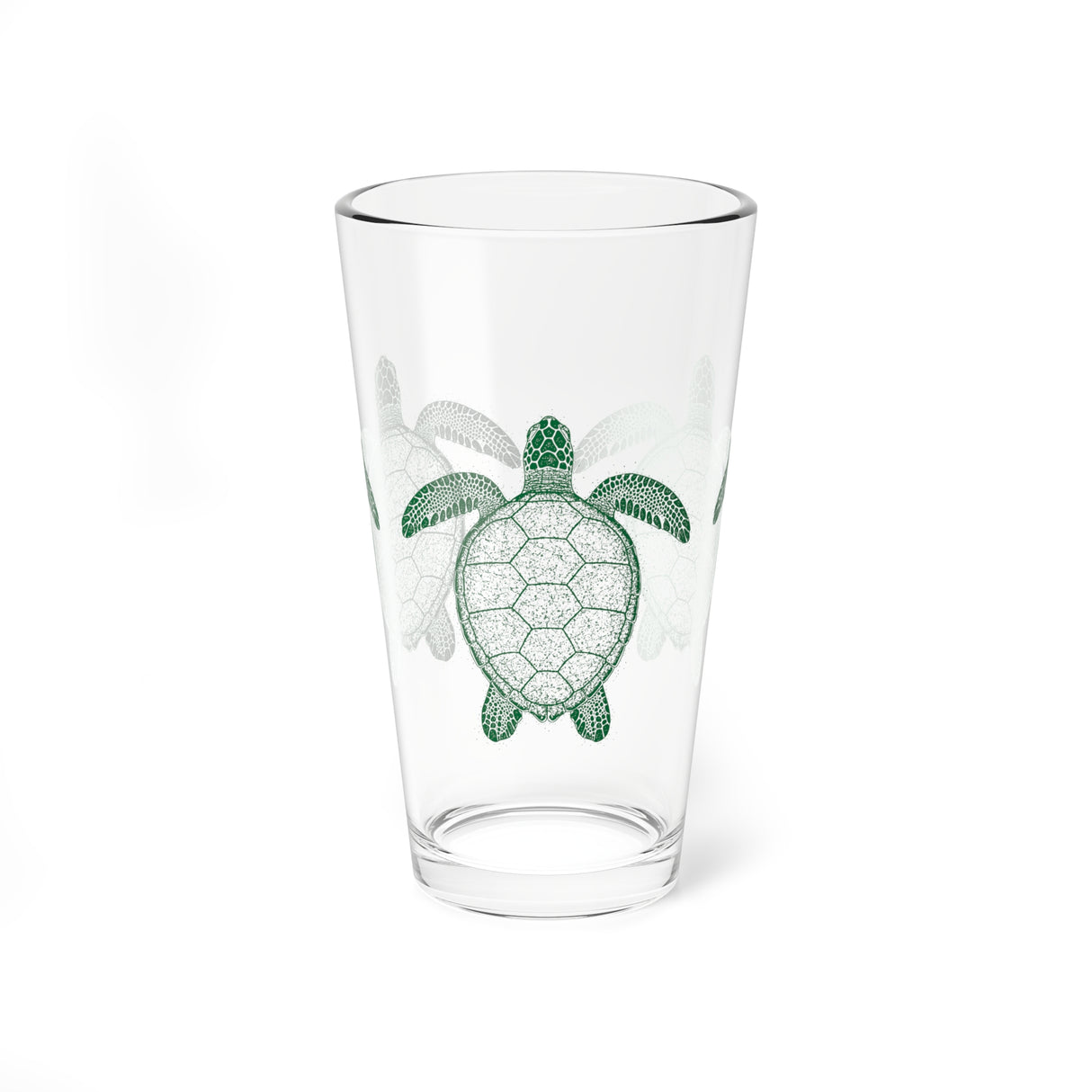 Intricate Green Sea Turtle 16oz Drinkware