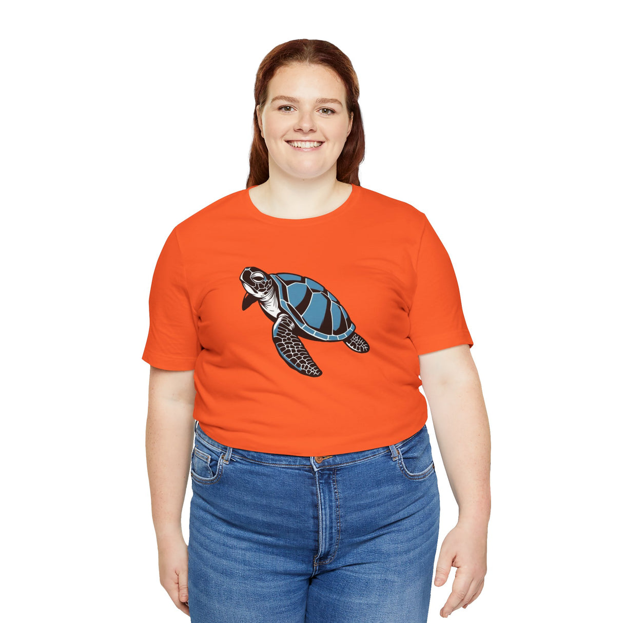 Blue Comic Print Sea Turtle Graphic Tee - 7 Colors