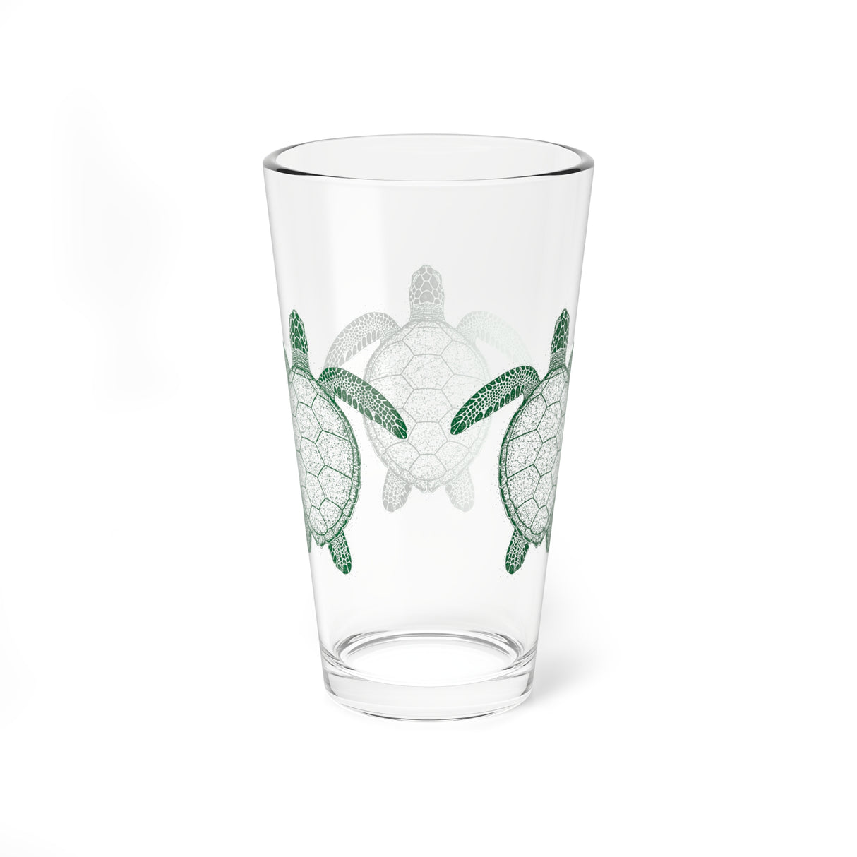 Intricate Green Sea Turtle 16oz Drinkware