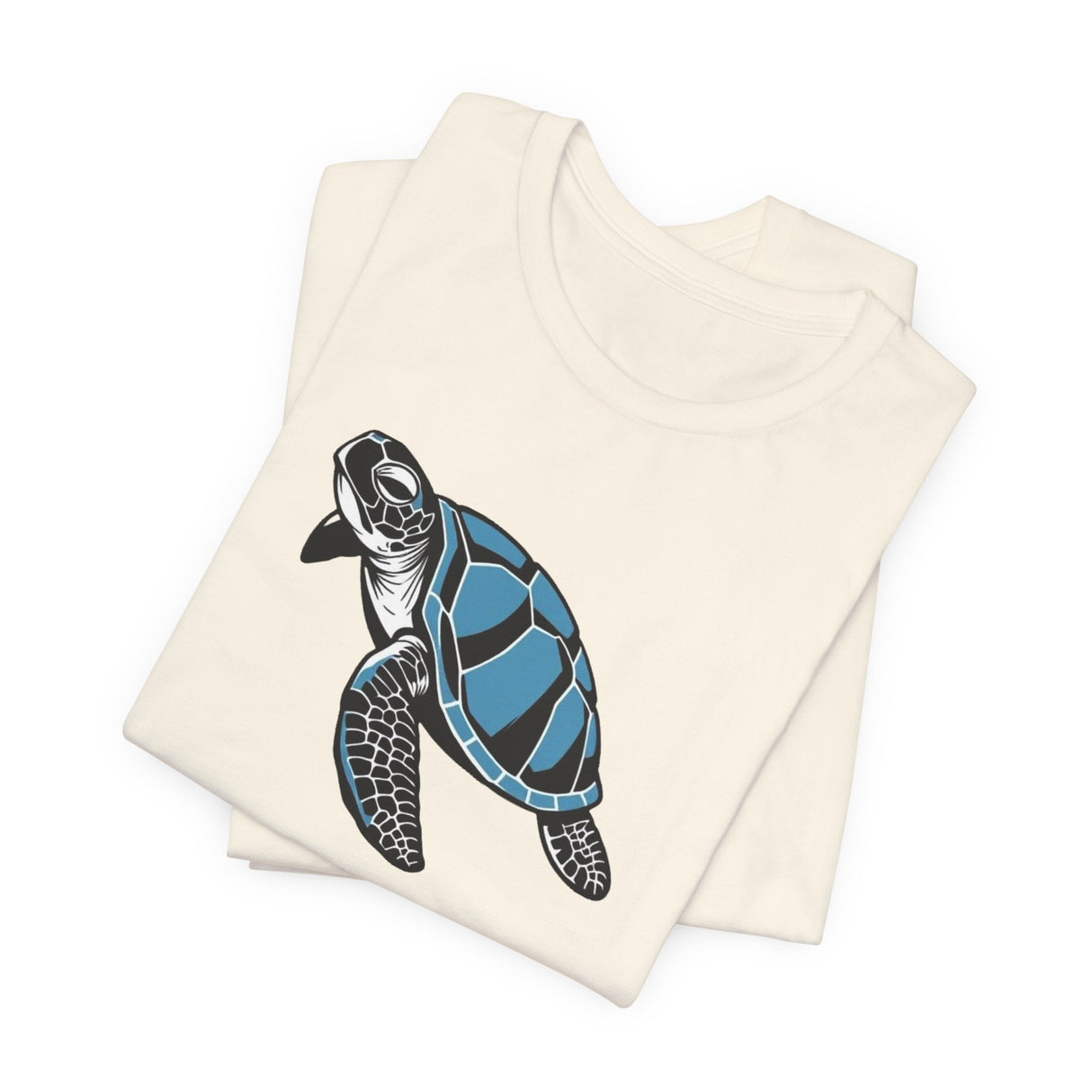 Blue Comic Print Sea Turtle Graphic Tee - 7 Colors