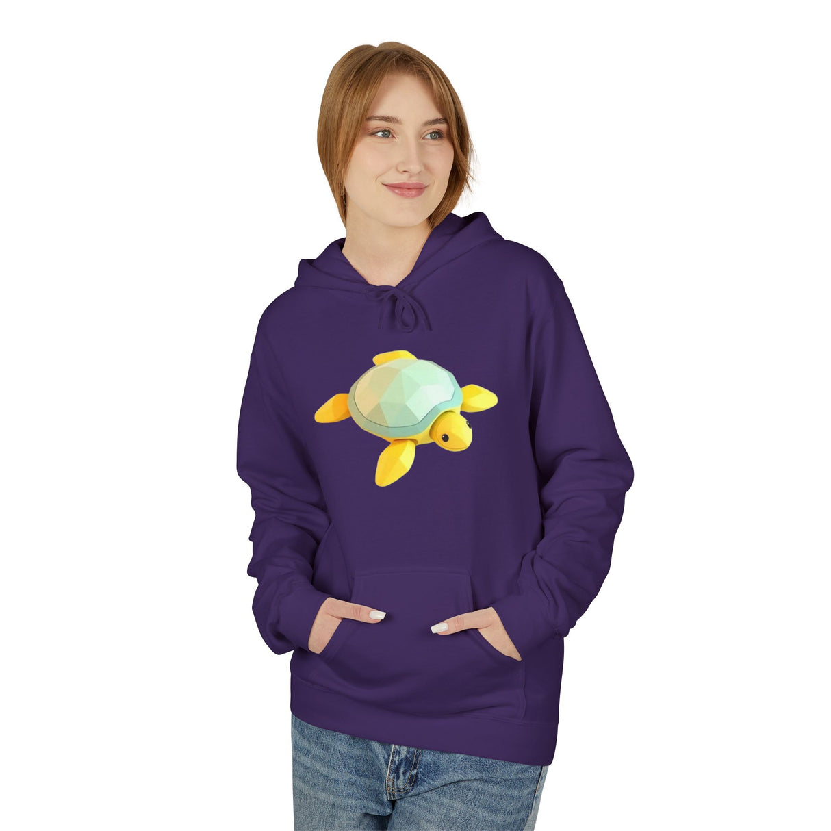 Digi-Block Baby Sea Turtle Hoodie - Fun and Comfy Sweatshirt - 5 Colors