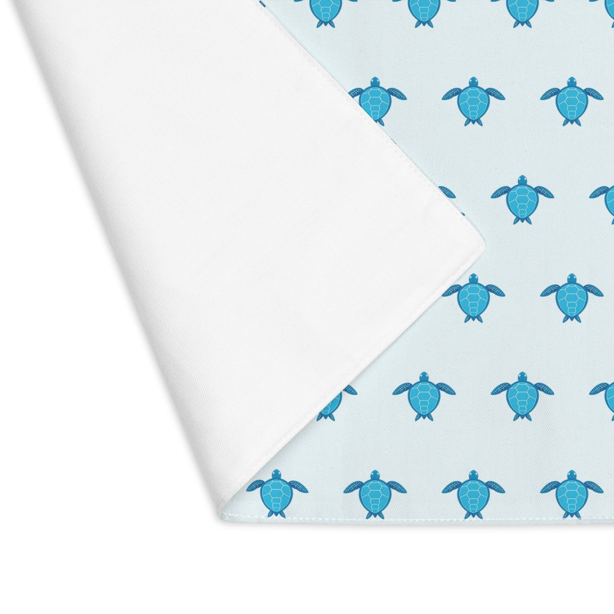 Light Blue Sea Turtle Pattern Placemat