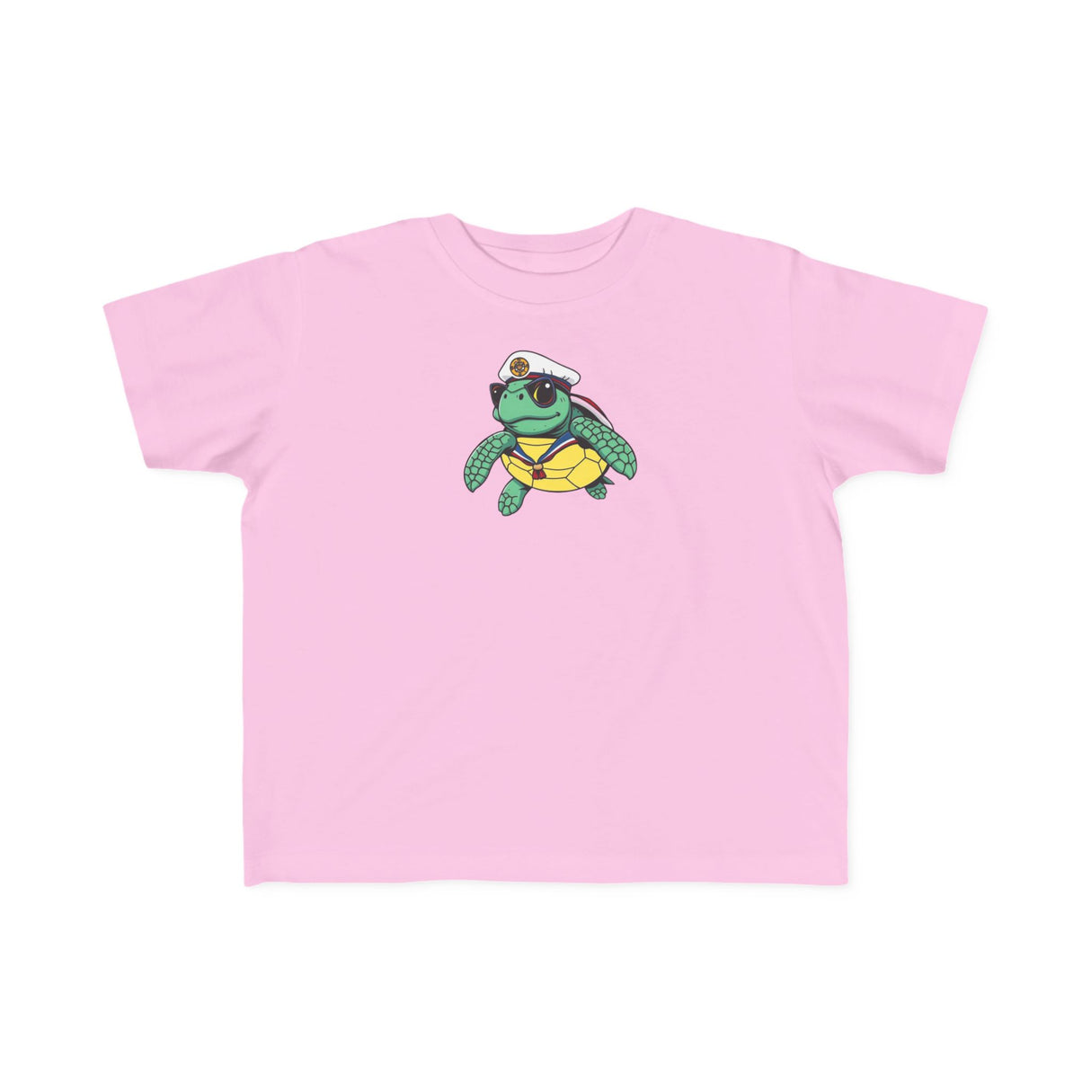 Toddler Cartoon Sailor Sea Turtle Tee - 10 colors