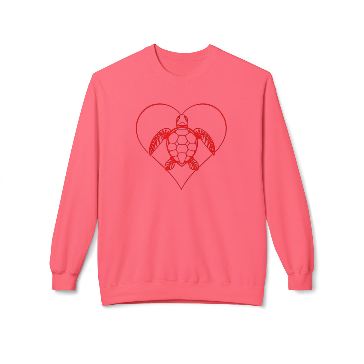 Red Heart Sea Turtle Sweatshirt - 6 colors