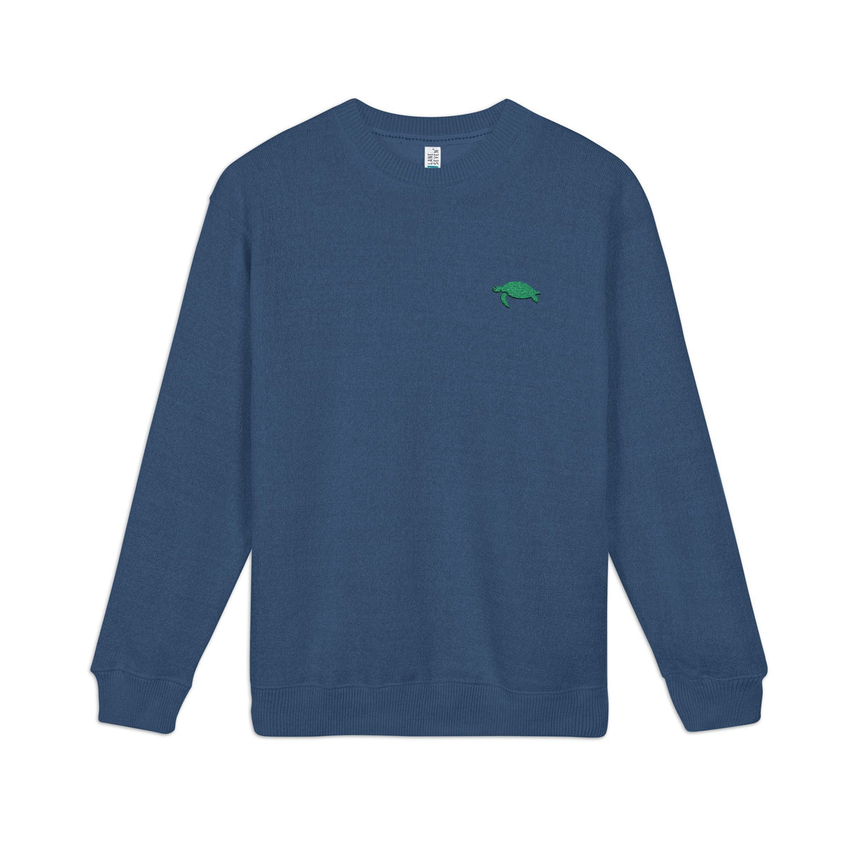 Unisex Green Sea Turtle Embroidered Crewneck Sweatshirt - 4 colors