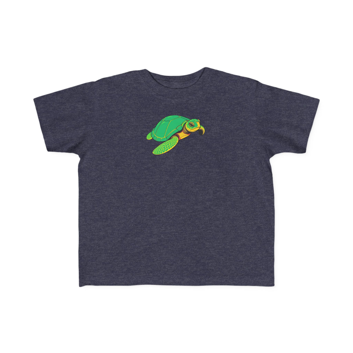 Toddler Cartoon Sea Turtle Tee - 10 colors
