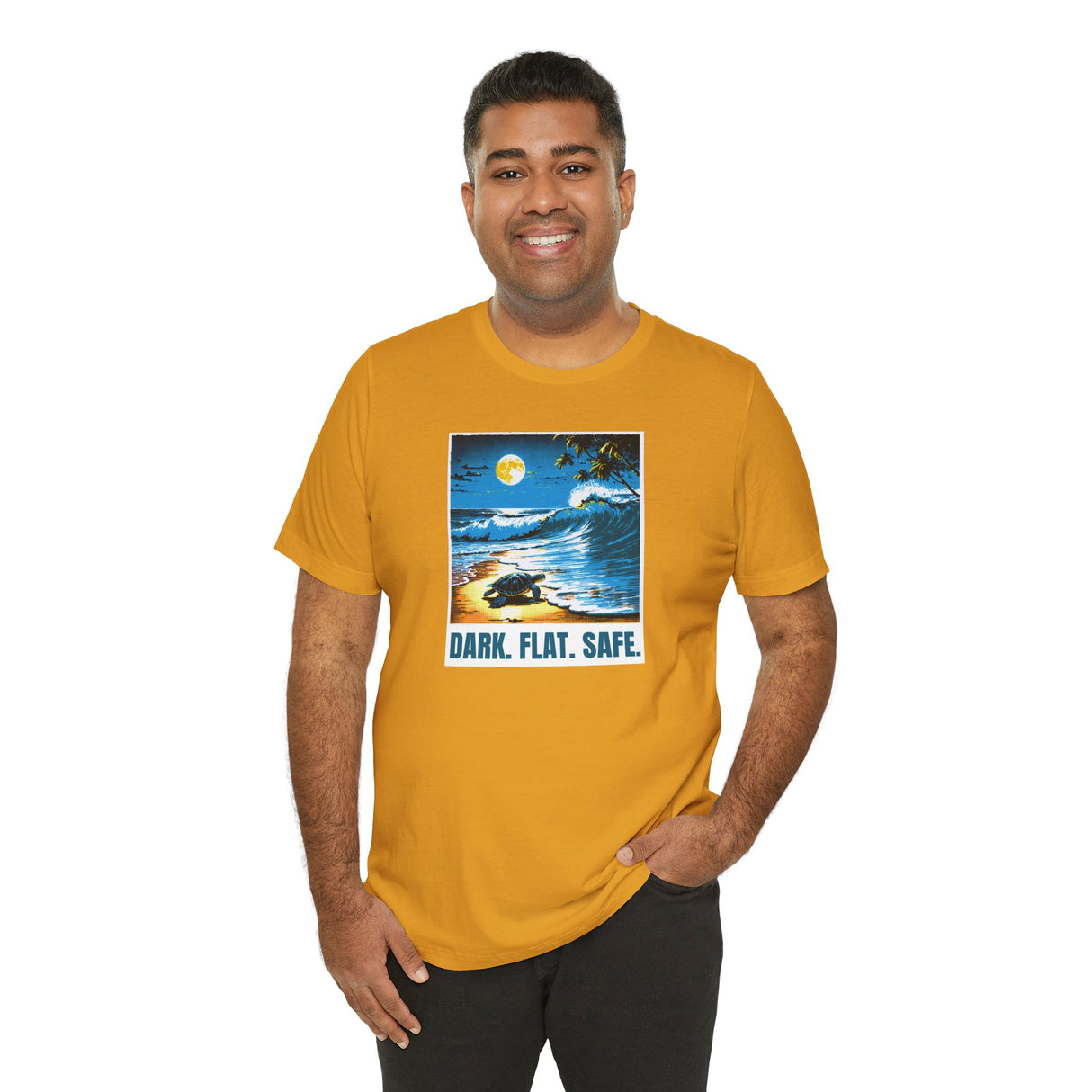 Dark Flat Safe Sea Turtle Tee - 5 Colors