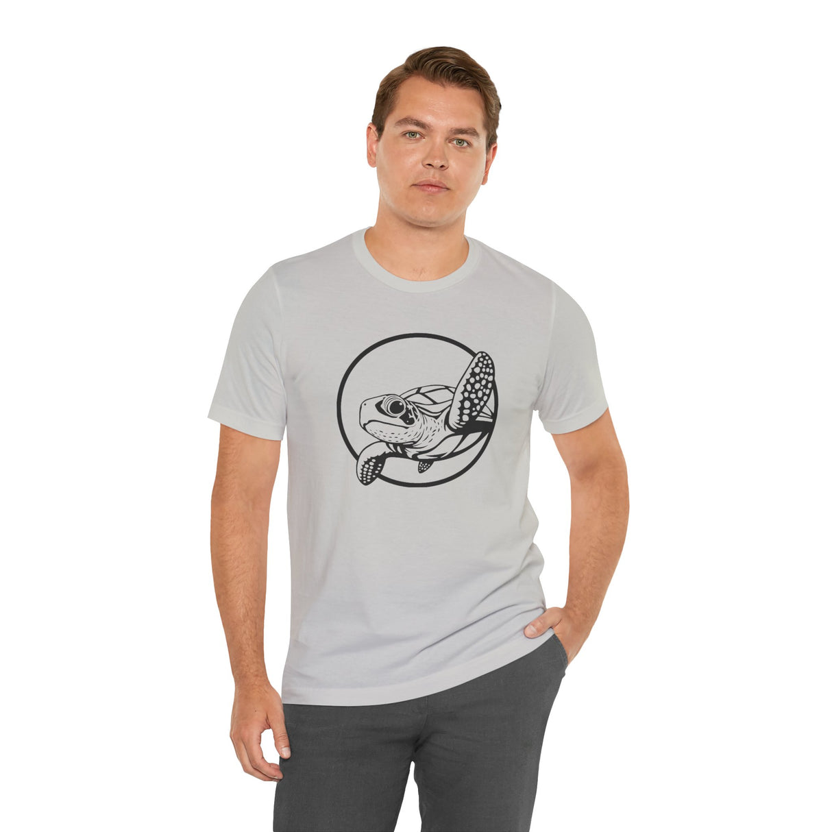 Waving Sea Turtle Graphic Tee - 9 Colors