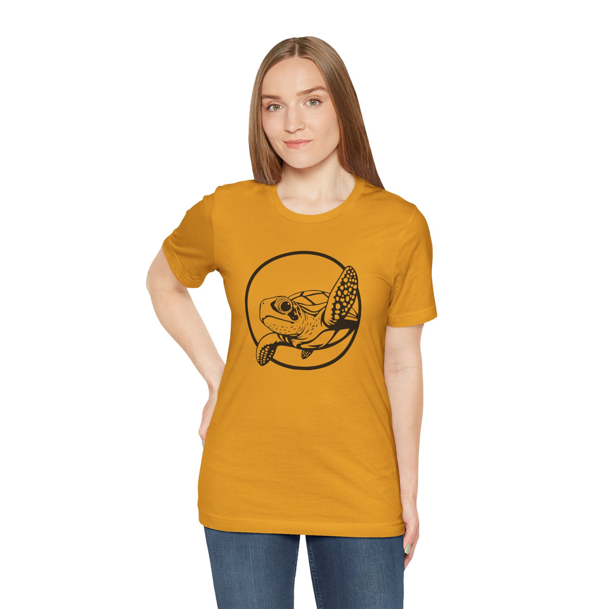 Waving Sea Turtle Graphic Tee - 9 Colors