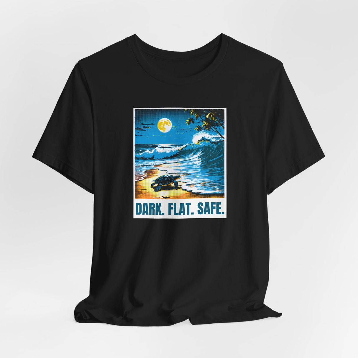 Dark Flat Safe Sea Turtle Tee - 5 Colors