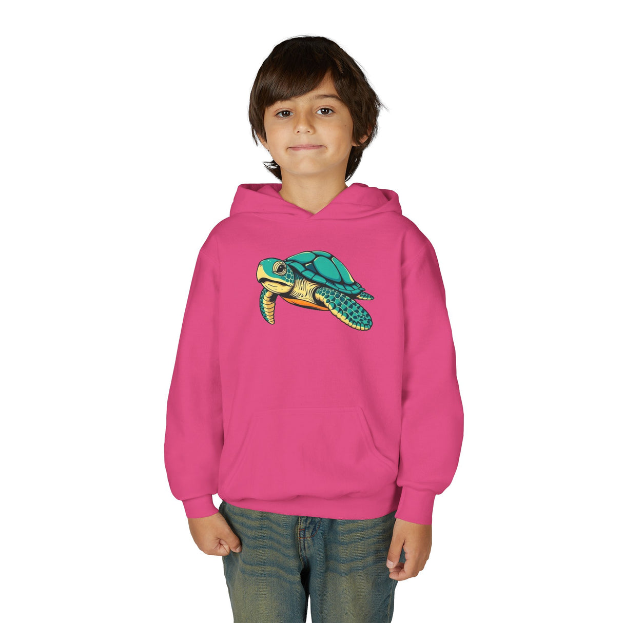Youth Teal Sea Turtle Hoodie - 6 Colors
