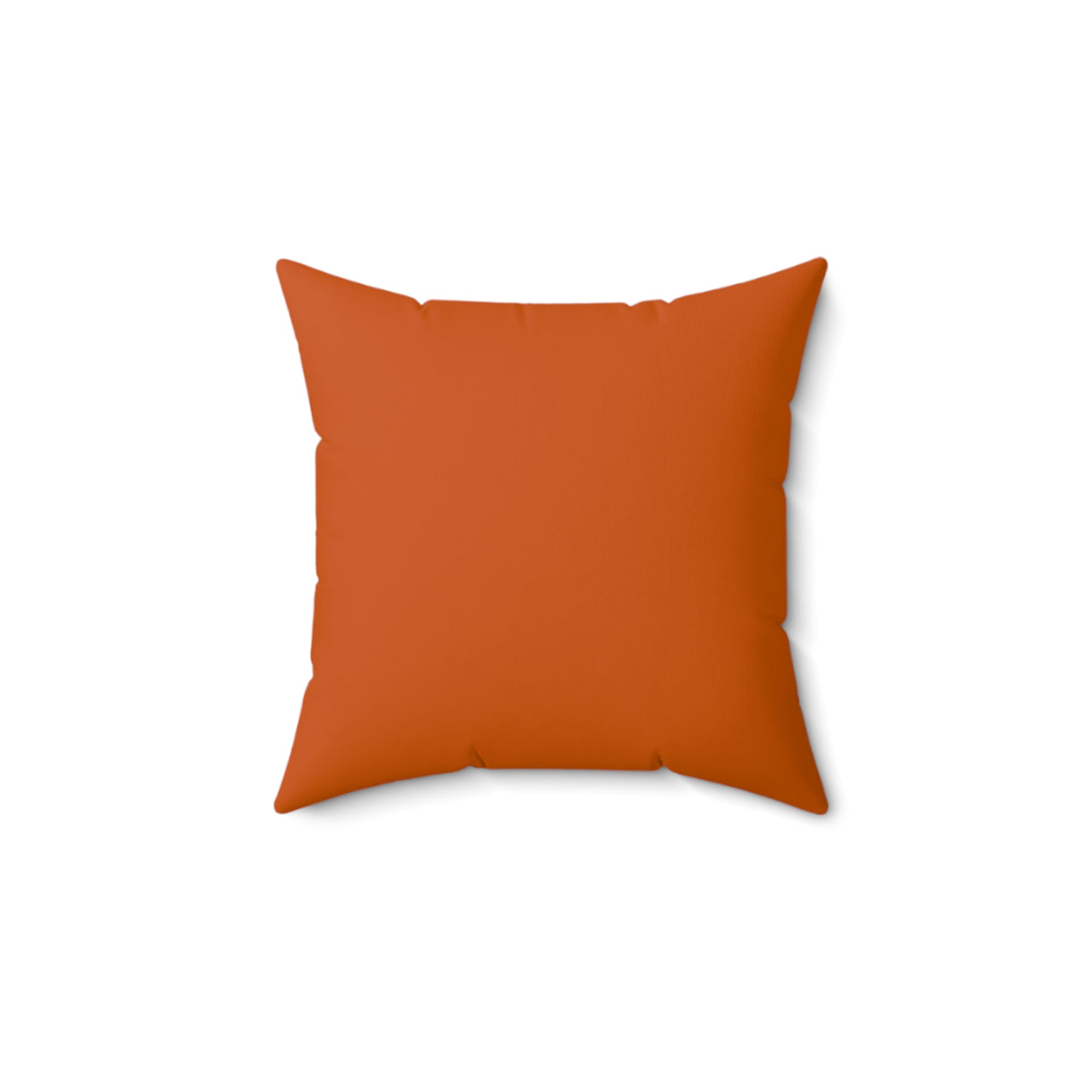 Burnt Orange Tiki Sea Turtle Pillow, Faux Suede Pillow - 4 sizes