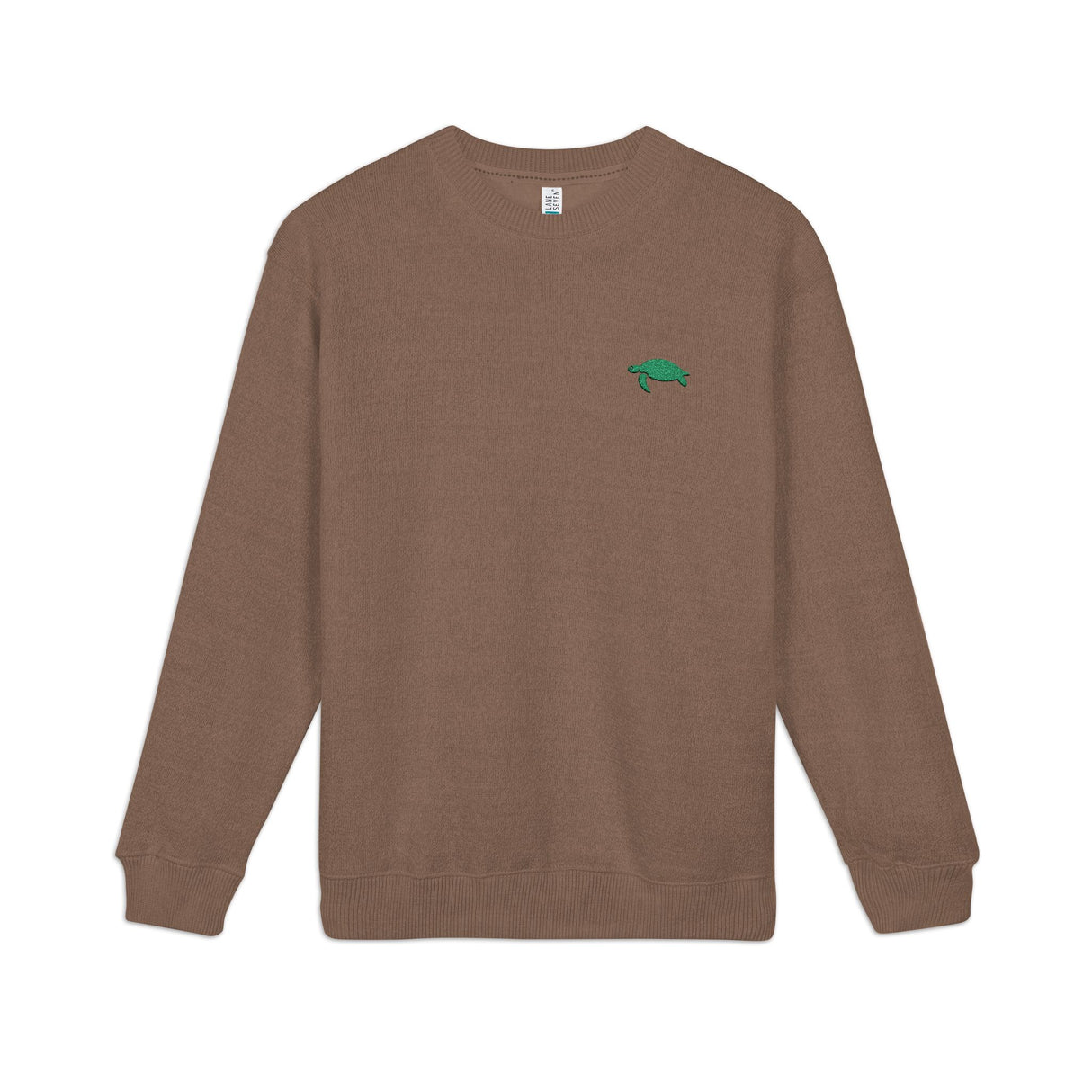 Unisex Green Sea Turtle Embroidered Crewneck Sweatshirt - 4 colors