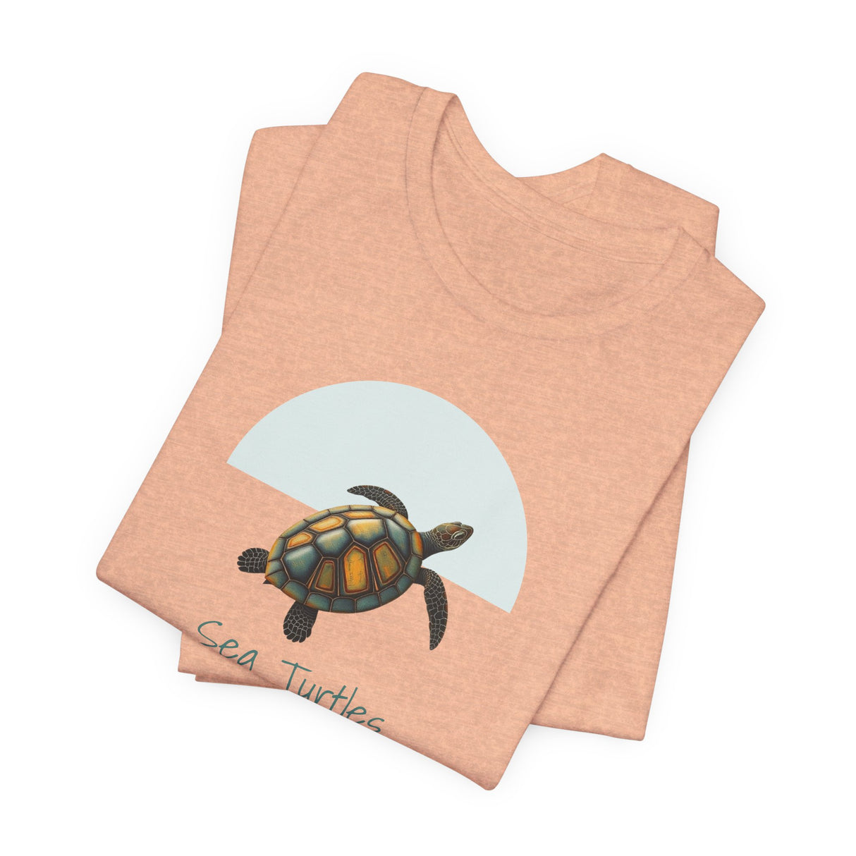 Water Color Print Sea Turtle Graphic Tee - 3 Colors