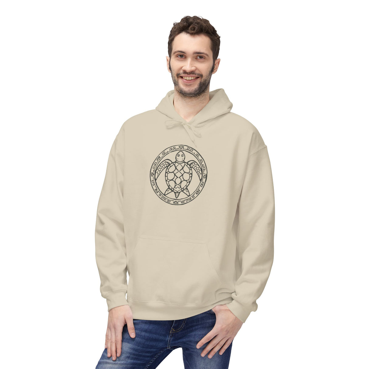 Tribal Sea Turtle Hoodie - Comfy Sweatshirt - 5 Colors