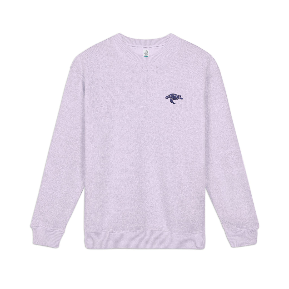Unisex Blue Sea Turtle Embroidered Crewneck Sweatshirt - 4 colors