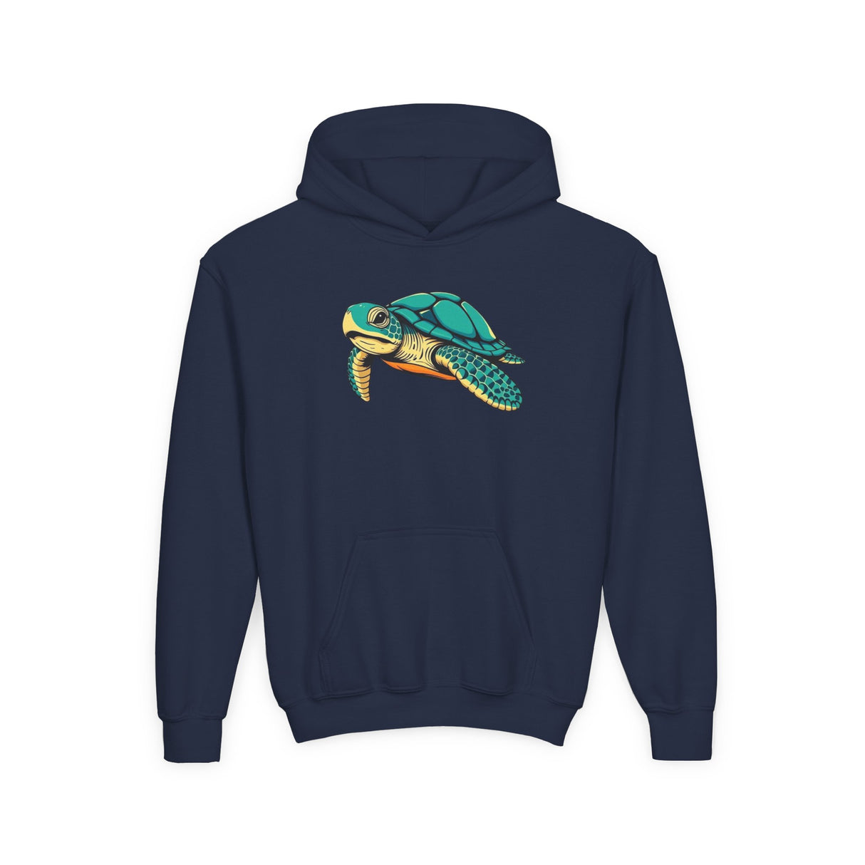 Youth Teal Sea Turtle Hoodie - 6 Colors
