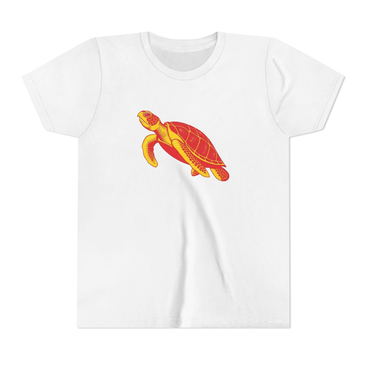 Red and Yellow Sea Turtle Youth Tee - 6 colors